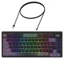 Aqirys ADARA MINI LE Teclado Mecánico Negro/Gris