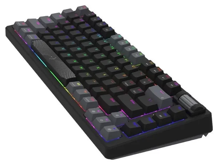 Aqirys ADARA MINI LE Teclado Mecánico Negro/Gris