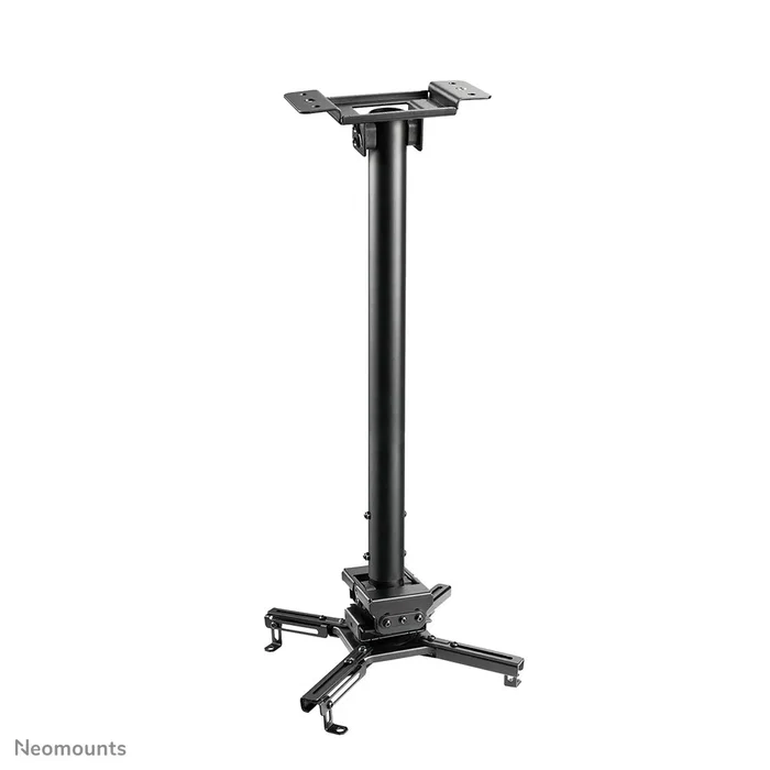 Neomounts CL25-540BL1 Soporte de techo universal para proyectores, regulable en altura (60.5-90.5 cm), capacidad 35 kg, negro