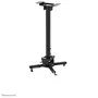 Neomounts CL25-540BL1 Soporte de techo universal para proyectores, regulable en altura (60.5-90.5 cm), capacidad 35 kg, negro