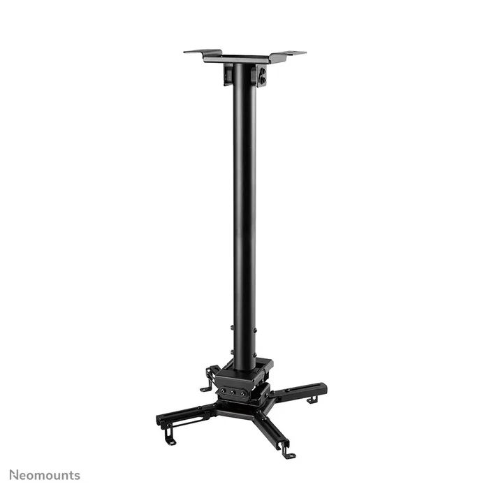 Neomounts CL25-540BL1 Soporte de techo universal para proyectores, regulable en altura (60.5-90.5 cm), capacidad 35 kg, negro