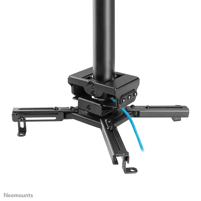 Neomounts CL25-540BL1 Soporte de techo universal para proyectores, regulable en altura (60.5-90.5 cm), capacidad 35 kg, negro