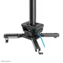 Neomounts CL25-540BL1 Soporte de techo universal para proyectores, regulable en altura (60.5-90.5 cm), capacidad 35 kg, negro