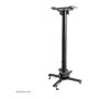Newstar Neomounts CL25-540BL1 Soporte de techo para proyector ajustable 60,5-90,5 cm