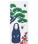 Marushin Toalla El viaje de Chihiro No Face Matsu 34 x 80 cm