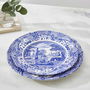 Spode Plato Postre Blue Italian Diámetro 23 cm (4 Unidades)