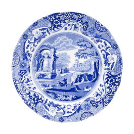 Spode Plato Postre Blue Italian Diámetro 23 cm (4 Unidades)