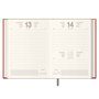 Agenda Anual (2026) Dohe Lisboa Cosida Tapa Extra Polipiel 140X200 D/P Rojo
