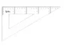 Liderpapel Cartabón de Plástico Cristal 20 cm