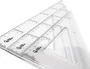 Liderpapel Cartabón de Plástico Cristal 20 cm