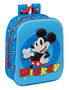 Safta Mochila Guardería 3D Mickey Mouse Bolsillo Red 22x27x10 cm