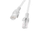Lanberg PCU5-10CC-3000-S Cable de Red 30 m Cat5e U/UTP (UTP) con Conectores RJ-45 Macho, Color Blanco