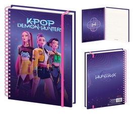 Pyramid International Libreta A4 Wiro Huntrix KPop Demon Hunters