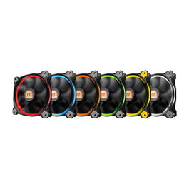 Thermaltake Riing 12 LED RGB 120mm Negro