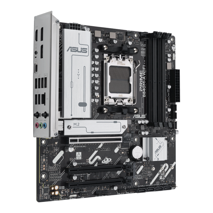 ASUS PRIME B840M-A WiFi Placa Base AMD B840 Zócalo AM5 DDR5 Micro ATX Wi-Fi 6E