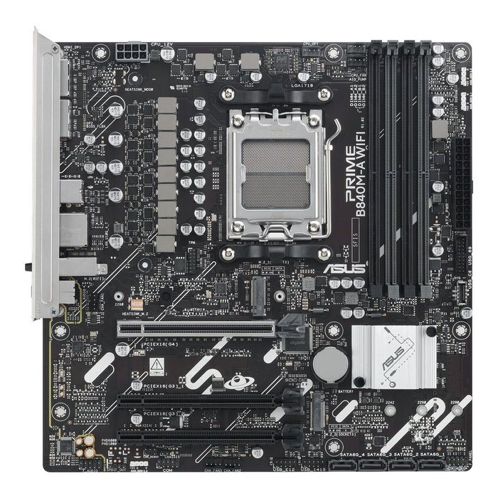 ASUS PRIME B840M-A WIFI Micro ATX con Socket AM5 y DDR5 ASUS PRIME B840M-A WIFI Micro ATX con Socket AM5 y DDR5