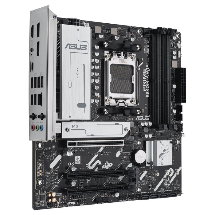 ASUS PRIME B840M-A WIFI Micro ATX con Socket AM5 y DDR5 ASUS PRIME B840M-A WIFI Micro ATX con Socket AM5 y DDR5
