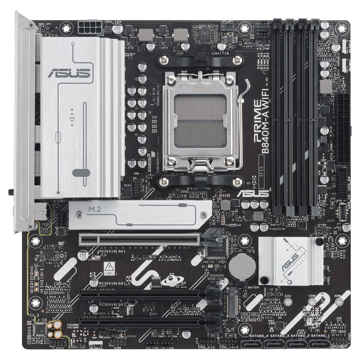 ASUS PRIME B840M-A WIFI Micro ATX con Socket AM5 y DDR5 ASUS PRIME B840M-A WIFI Micro ATX con Socket AM5 y DDR5