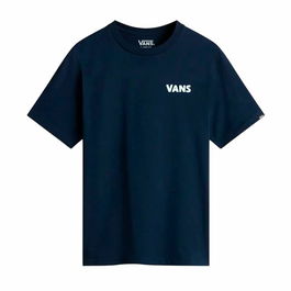 Camiseta de Manga Corta Infantil Vans Headwaves Ss Azul marino