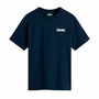 Camiseta de Manga Corta Infantil Vans Headwaves Ss Azul marino
