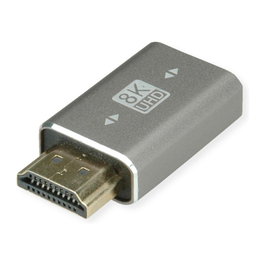 ROLINE Adaptador HDMI 8K 12.03.3250 Macho a Hembra Plata