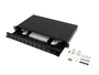 LANBERG FOP1-12SD-LQB Panel de parcheo 1U Negro