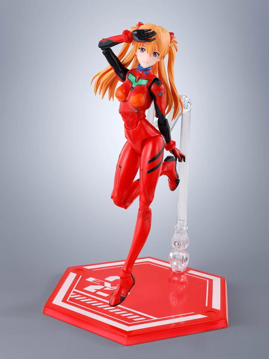 Tamashii Nations S.H. Figuarts Asuka Shikinami Langley Evangelion 14 cm