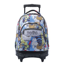 Totto Mochila Escolar Renglones MA03ECO006-2416P-6YB Grande 35L 32x45.5x18 cm