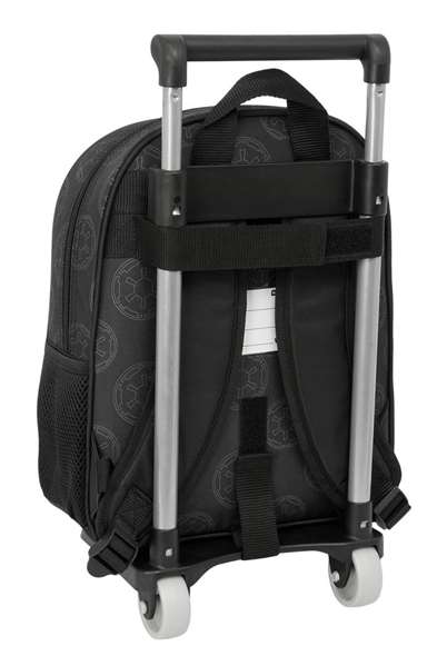Mochila Escolar con Ruedas Star Wars Rebellion Negro 27 x 33 x 10 cm