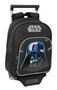 Mochila Escolar con Ruedas Star Wars Rebellion Negro 27 x 33 x 10 cm