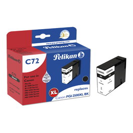 Pelikan C72 Black Cartucho de tinta Negro XL para Canon PGI2500XL BK