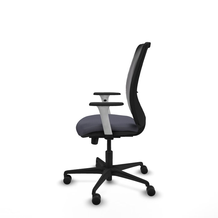 PIQUERAS Y CRESPO Silla de oficina Zulema Gris oscuro con malla negra PIQUERAS Y CRESPO Silla de oficina Zulema Gris oscuro con malla negra