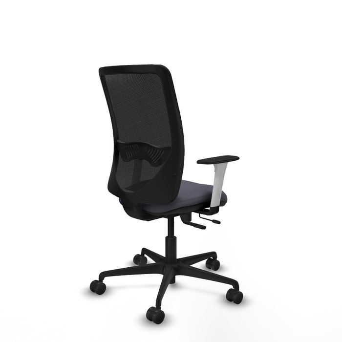 PIQUERAS Y CRESPO Silla de oficina Zulema Gris oscuro con malla negra PIQUERAS Y CRESPO Silla de oficina Zulema Gris oscuro con malla negra