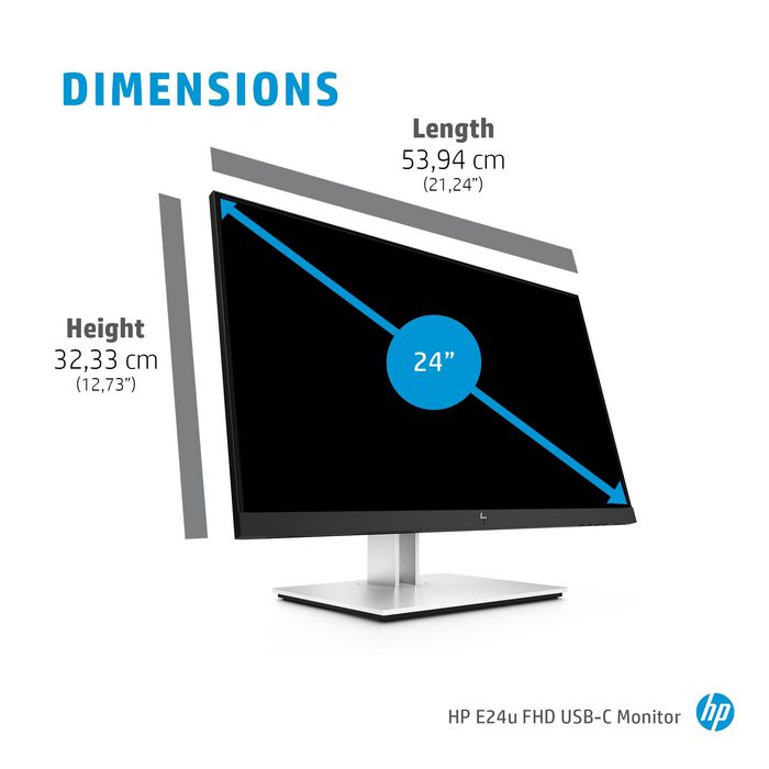 HP E24u G4 FHD USB-C Monitor de 23,8 pulgadas