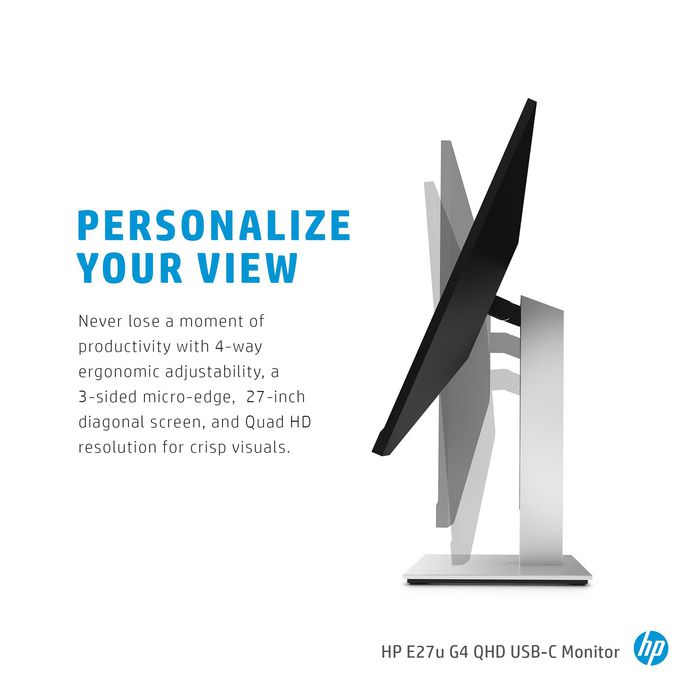 HP E24u G4 FHD USB-C Monitor de 23,8 pulgadas