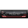 JVC KD-X282DBT Receptor de medios para automóvil Negro