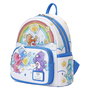 Loungefly Mochila Rainbow Osos Amorosos 26cm Piel Vegana Tirantes Ajustables Bolsillo Cremallera Herrajes Plateados