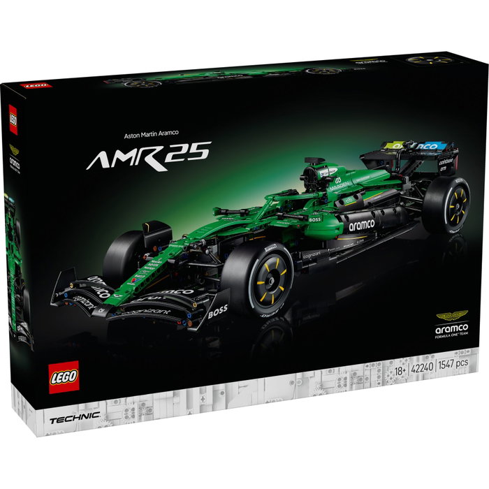 LEGO Technic 42240 Aston Martin Aramco AMR25 F1 LEGO Technic 42240 Aston Martin Aramco AMR25 F1