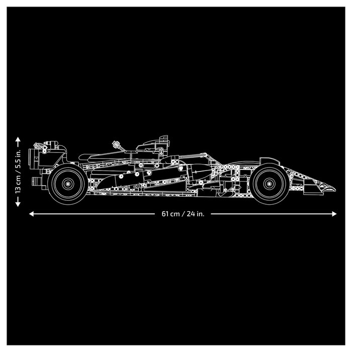 LEGO Technic 42240 Aston Martin Aramco AMR25 F1 Auto