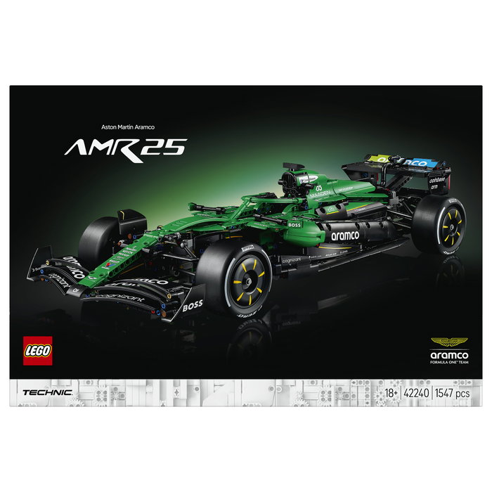 LEGO Technic 42240 Aston Martin Aramco AMR25 F1 Auto
