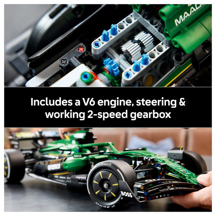 LEGO Technic 42240 Aston Martin Aramco AMR25 F1 Auto