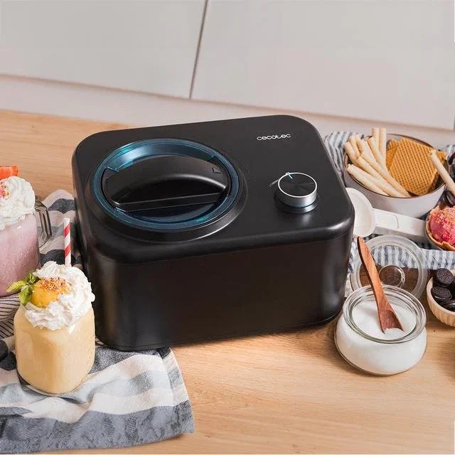 CECOTEC Gelacy 800 Compresor de helados 0,8 L 100 W Negro