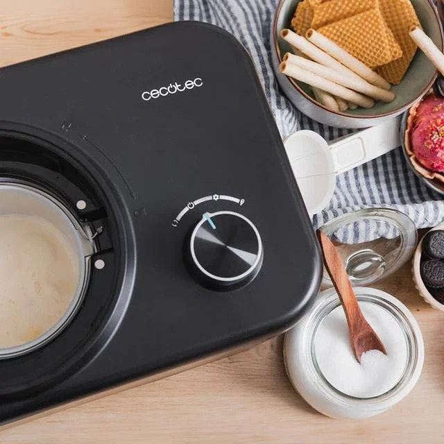 CECOTEC Gelacy 800 Compresor de helados 0,8 L 100 W Negro