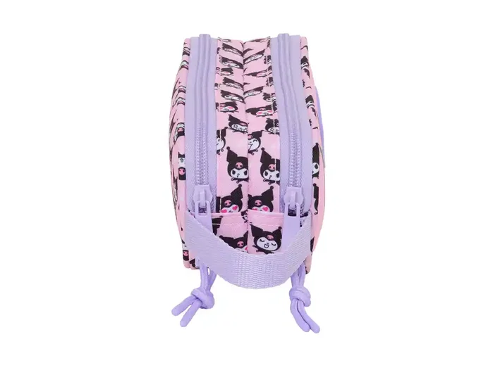 Safta Portatodo Doble Kuromi Hello Kitty