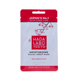 Hada Labo, Ácido hialurónico, Hidratante, Mascarilla facial, Cara, 20 ml