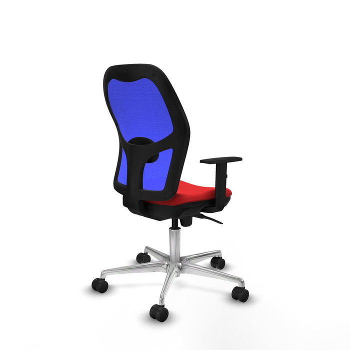 PIQUERAS Y CRESPO Silla de oficina Jorquera Rojo y Azul PIQUERAS Y CRESPO Silla de oficina Jorquera Rojo y Azul