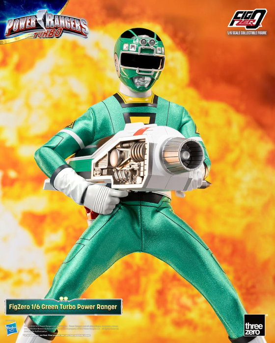 Power Rangers Turbo Figura FigZero 1/6 Green Turbo Power Ranger 30 cm