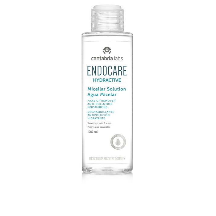 Endocare Agua Micelar Hydractive Piel y Ojos Sensibles, Limpieza Facial y Desmaquillante, 100 ml Endocare Agua Micelar Hydractive Piel y Ojos Sensibles, Limpieza Facial y Desmaquillante, 100 ml