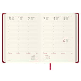 Dohe Agenda 12759 - 26 Manaos Semana Vista 17 x 24 cm Color Burdeos