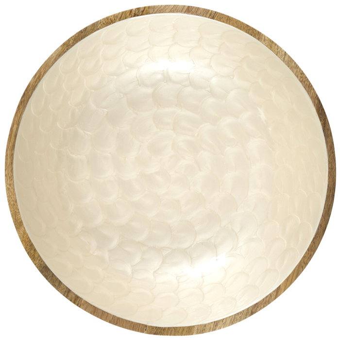 Home Deco Factory Ensaladera Mango Diámetro 33 cm Colección Natural - Nerina Home Deco Factory Ensaladera Mango Diámetro 33 cm Colección Natural - Nerina